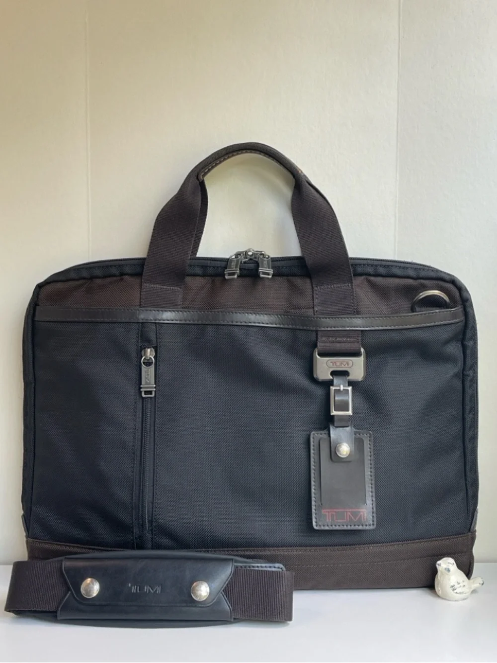 TUMI Laptop Bag With Luggage Sleeve